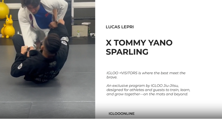 LUCAS LEPRI X TOMMY YANO SPARRING