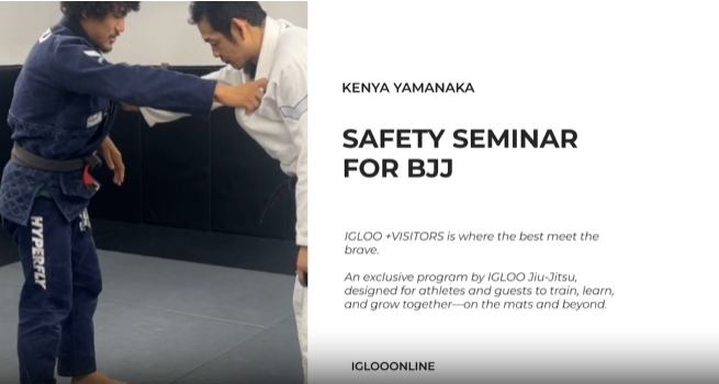 SAFTY SEMINAR FOR BJJ/KENYA YAMANAKA