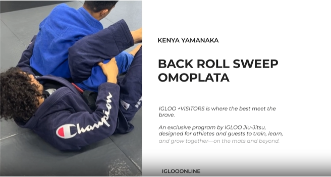 BACK ROLL SWEEP FROM OMOPLATA/KENYA YAMANAKA