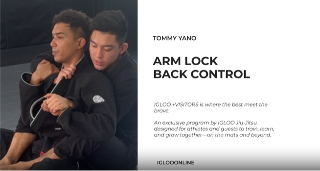 ARM LOCK FROM BACK CONTROL/TOMMY YANO