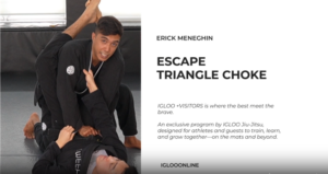 ESCAPE FROM TRIANGLE CHOKE/ERICK MENEGHIN