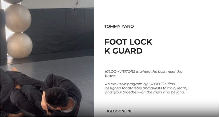 FOOT LOCK FROM K GUARD/TOMMY YANO