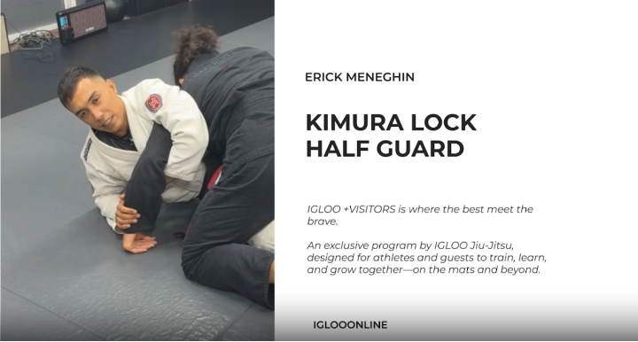 KIMURA LOCK FROM HALF GUARD/ERIC MENEGHIN