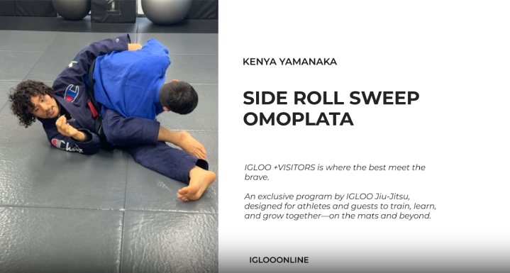 SIDE ROLL SWEEP FROM OMOPLATA/KENYA YAMANAKA