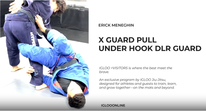 X GUARD PULL FROM UNDER HOOK DLR GUARD/ERICK MENEGHIN