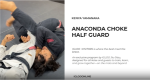 ANACONDA CHOKE AGAINST HALF GUARD/KENYA YAMANAKA