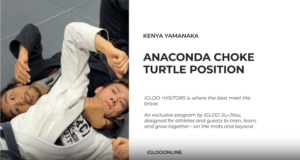 ANACONDA CHOKE AGAINST TURTLE POSITION/KENYA YAMANAKA