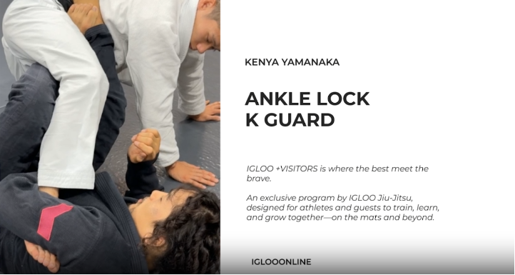 ANKLE LOCK FROM K GUARD/KENYA YAMANAKA
