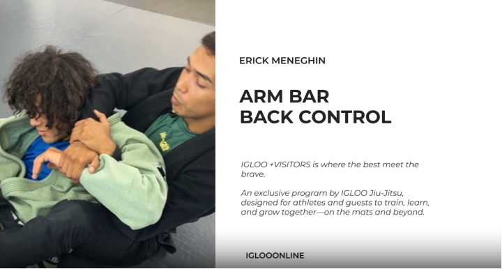 ARM BAR FROM BACK CONTROL/ERICK MENEGHIN