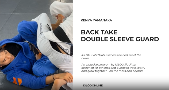 BACK TAKE FROM DOUBLE SLEEVE GUARD/KENYA YAMANAKA