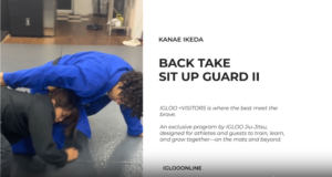 BACK TAKE FROM SIT UP GUARD II/KANAE IKEDA