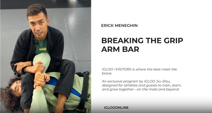 BREAKING THE GRIP FOR THE ARM BAR/ERICK MENEGHIN