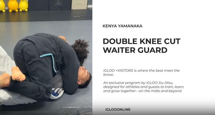DOUBLE KNEE CUT PASSING AGAINST WAITER GUARD/KENYA YAMANAKA