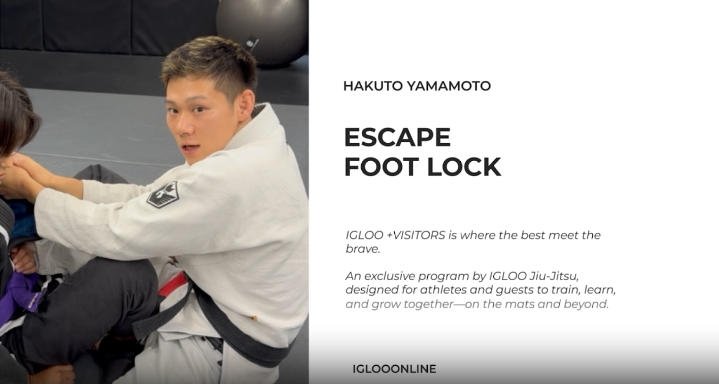 ESCAPE FROM FOOT LOCK/HAKUTO YAMAMOTO