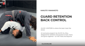 GUARD RETENTION AGAINST BACK CONTROL/HAKUTO YAMAMOTO
