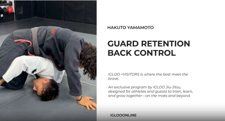 GUARD RETENTION AGAINST BACK CONTROL/HAKUTO YAMAMOTO