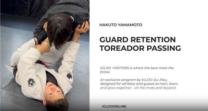 GUARD RETENTION AGAINST TOREADOR PASSING/HAKUTO YAMAMOTO