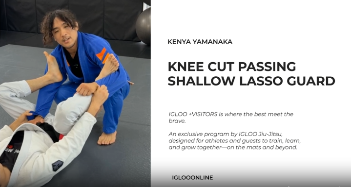 KNEE CUT PASSING AGAINST SHALLOW LASSO/KENYA YAMANAKA