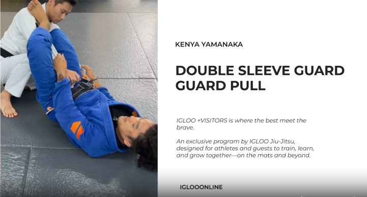 DOUBLE SLEEVE GUARD PULL/KENYA YAMANAKA