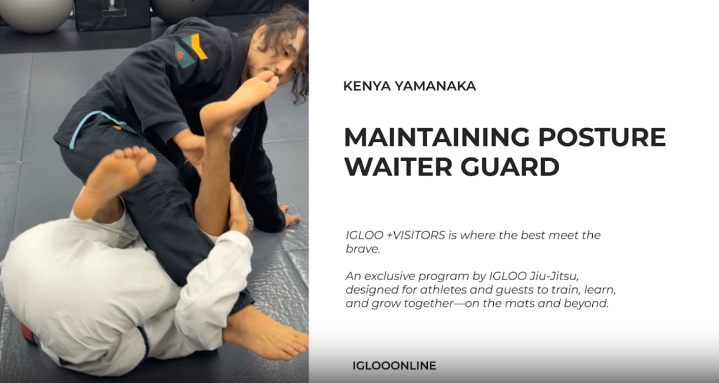 MAINTAINING POSTURE AGAINST WAITER GUARD/KENYA YAMANAKA