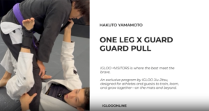 ONE LEG X GUARD PULL/HAKUTO YAMAMOTO