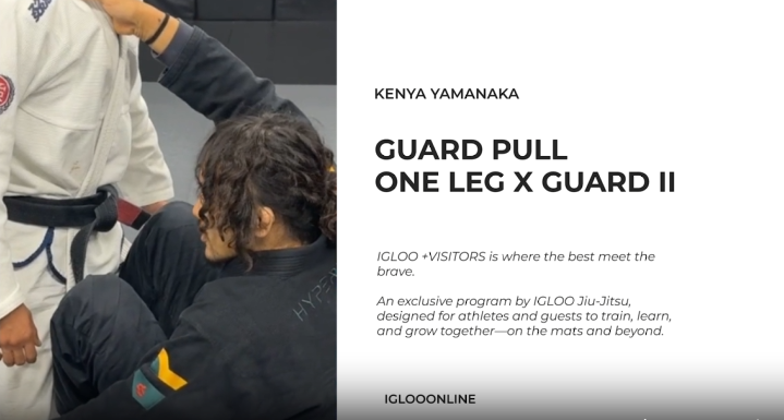 ONE LEG X GUARD PULL II/KENYA YAMANAKA