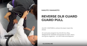 REVERSE De La Riva GUARD PULL/HAKUTO YAMAMOTO