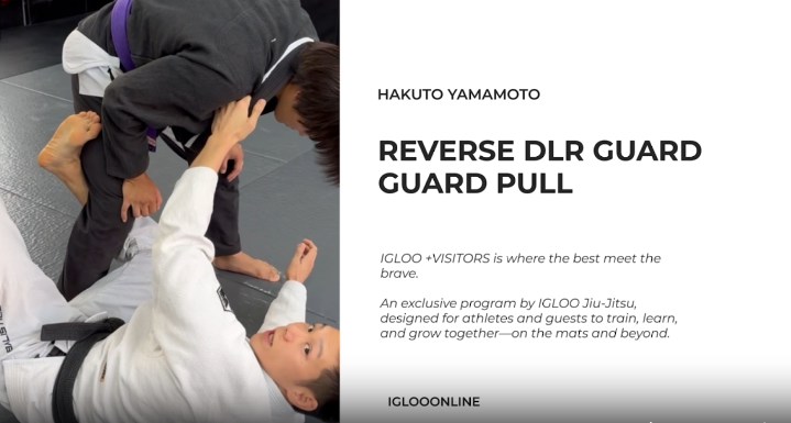 REVERSE De La Riva GUARD PULL/HAKUTO YAMAMOTO