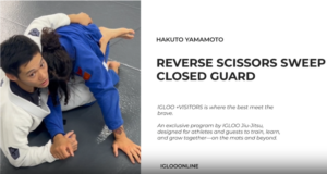 REVERSE SCISSORS SWEEP FROM CLOSED GUARD/HAKUTO YAMAMOTO