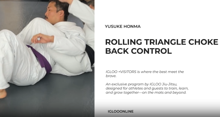 ROLLING TRIANGLE CHOKE FROM BACK CONTROL/YUSUKE HONMA