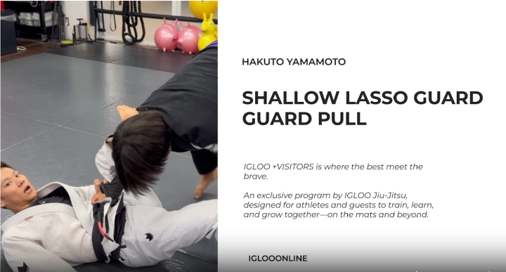 SHALLOW LASSO GUARD PULL/HAKUTO YAMAMOTO