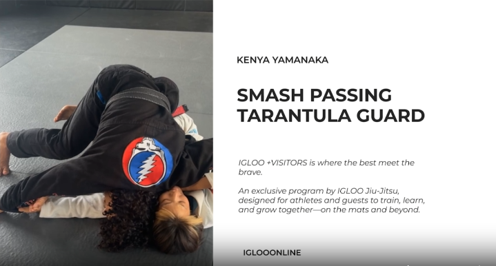 SMASH PASSING AGAINST TARANTULA GUARD/KENYA YAMANAKA