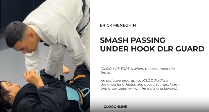 SMASH PASSING AGAINST UNDER HOOK DLR GUARD/ERICK MENEGHIN