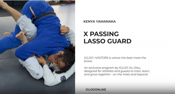 X PASSING AGAINST LASSO GUARD/KENYA YAMANAKA