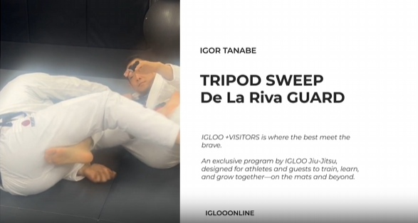 TRIPOD SWEEP FROM De La Riva GUARD/IGOR TANABE