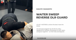 WAITER SWEEP FROM REVERSE DLR GUARD/HAKUTO YAMAMOTO