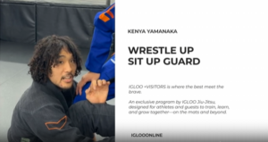 WRESTLE UP FROM SIT UP GUARD/KENYA YAMANAKA