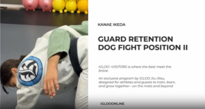 GUARD RETENTION AGAINST DOG FIGHT POSITION II/KANAE IKEDA