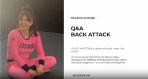  Q&A ON BACK ATTACK/HELENA CREVAR